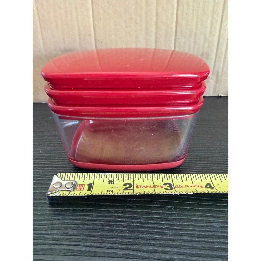 Farberware Red Cheese Grater Set with Storage Container and 2 Blades